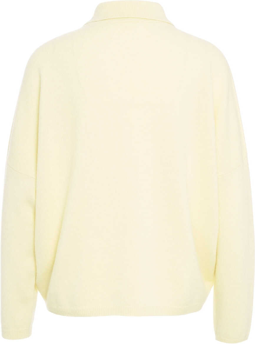 Tricouri Polo MVM Cashmere sweater Yellow Femei (BM 19032646) 7