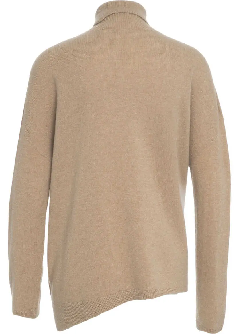 Pulovere MVM Turtleneck Sweater Beige Femei (BM 19032649) 3