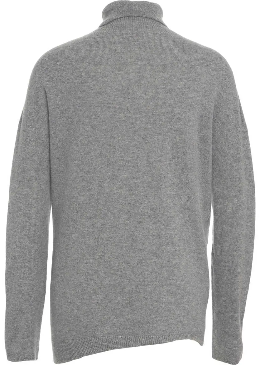 Pulovere MVM Turtleneck Sweater Grey Femei (BM 19032649) 7