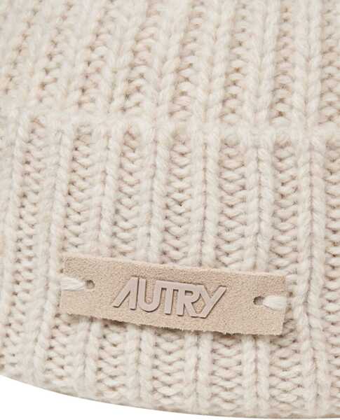 Caciuli AUTRY Wool Beanie Beige Femei (BM 19032712) 5
