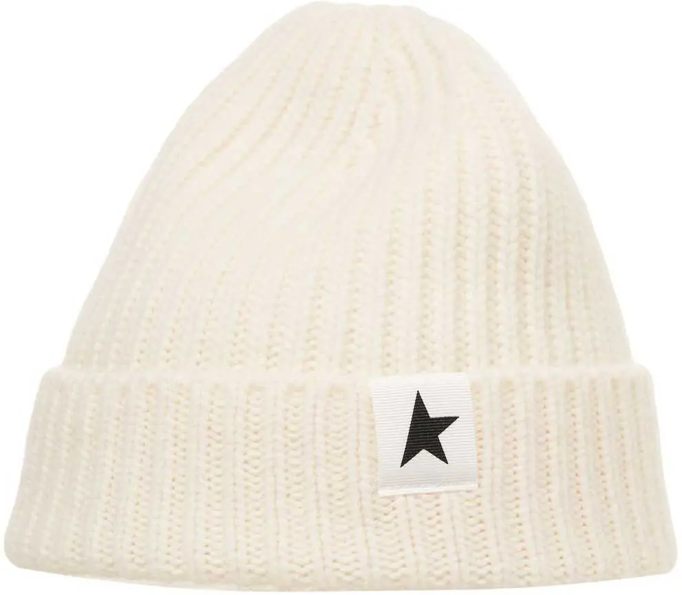 Caciuli Golden Goose Wool Beanie White Femei (BM 19032718) 4