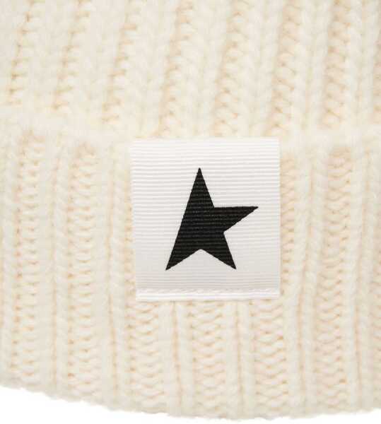 Caciuli Golden Goose Wool Beanie White Femei (BM 19032718) 5