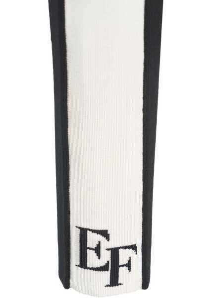 Tricouri Elisabetta Franchi Knit top with logo details Black Femei (BM 19032727) 5