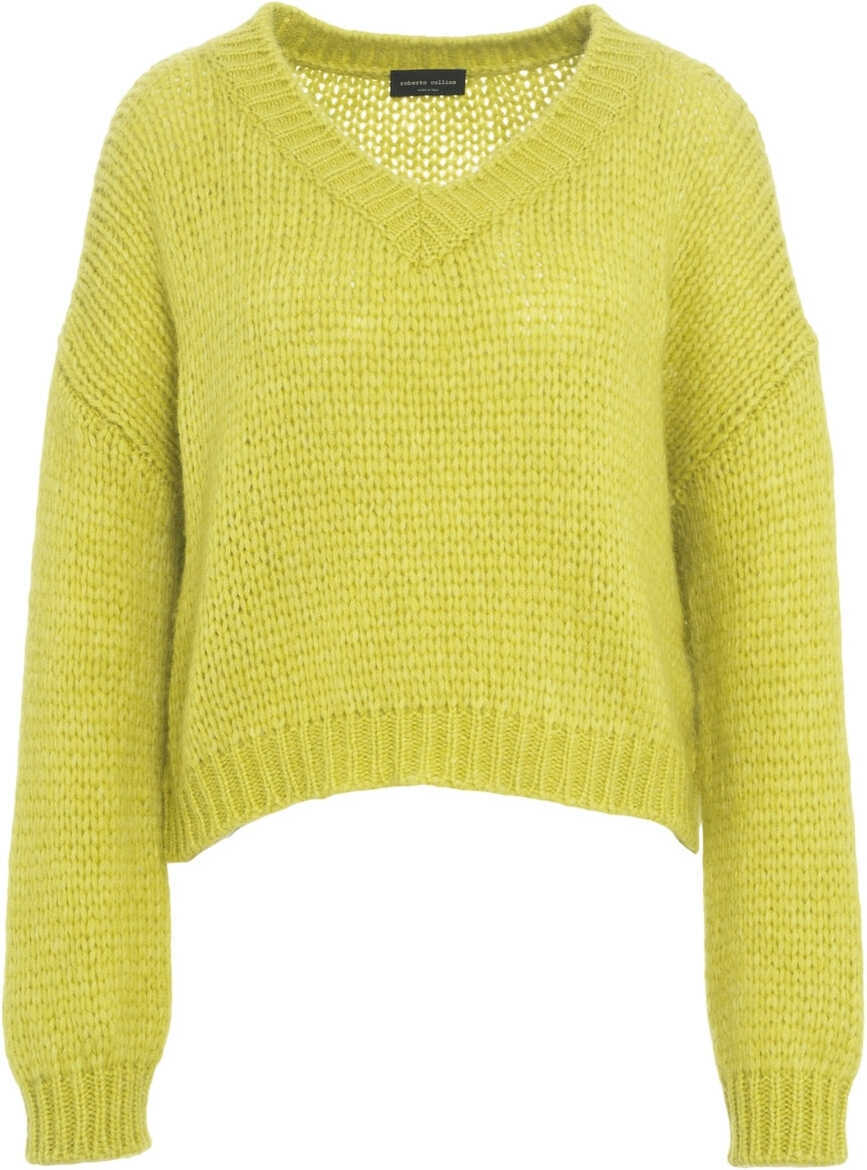 Pulovere Roberto Collina Alpaca blend sweater Green Femei (BM 19032739) 2