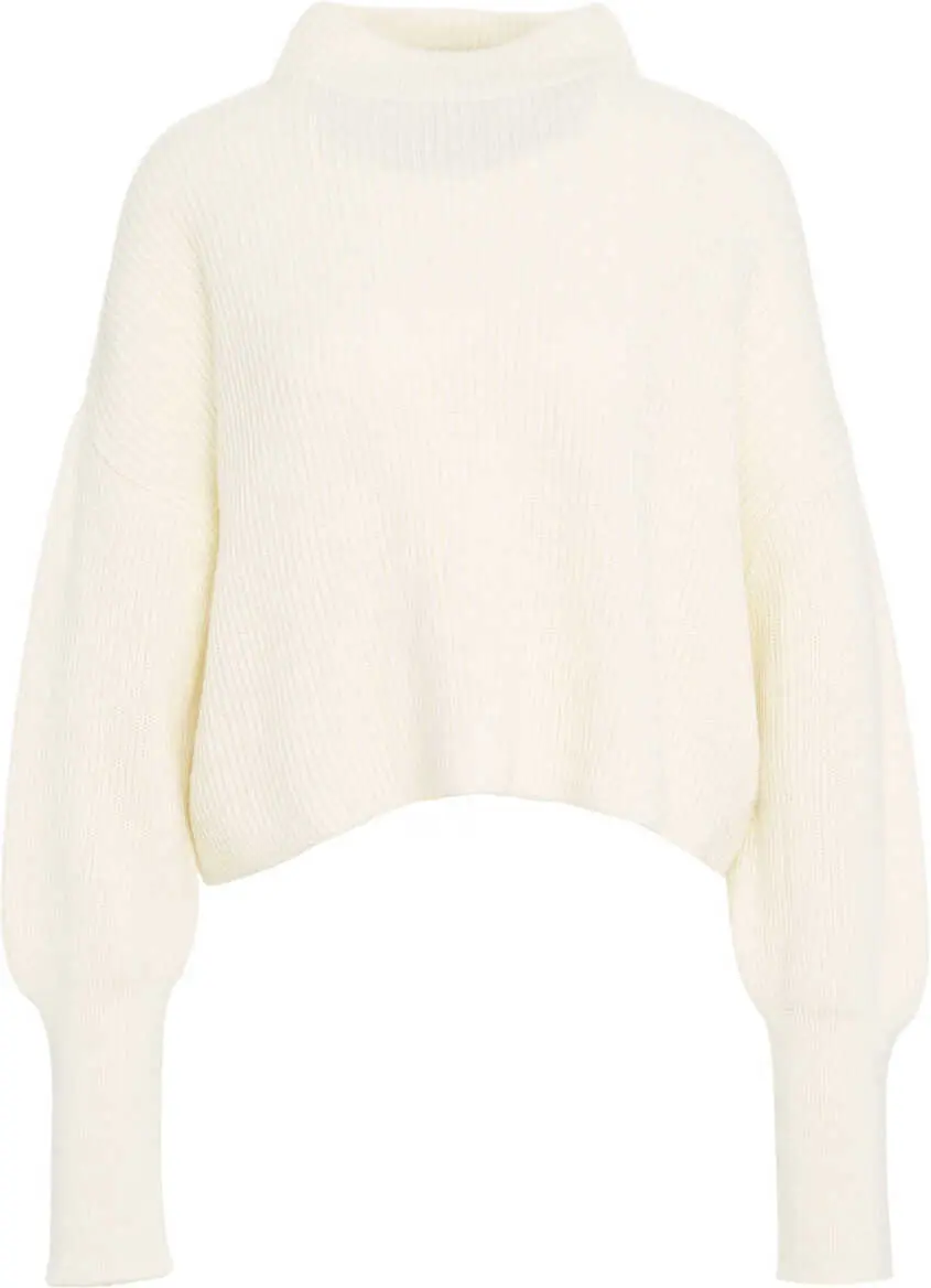 Pulovere CLOSED Wool Blend knit sweater White Femei (BM 19032745) 2