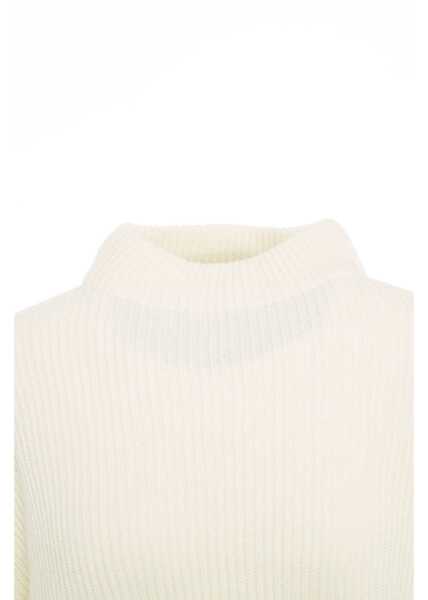 Pulovere CLOSED Wool Blend knit sweater White Femei (BM 19032745) 5