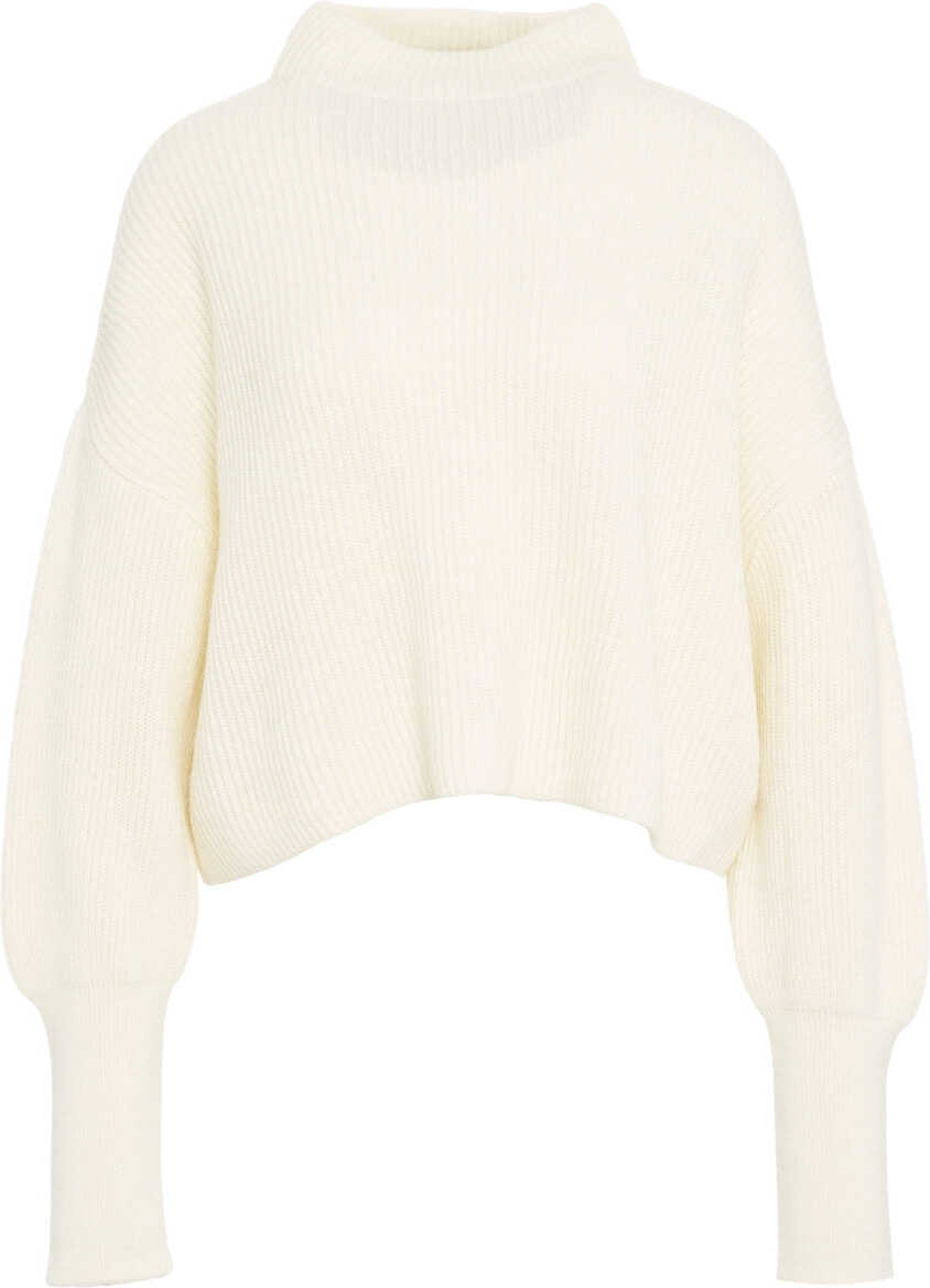 Pulovere CLOSED Wool Blend knit sweater White Femei (BM 19032745) 6