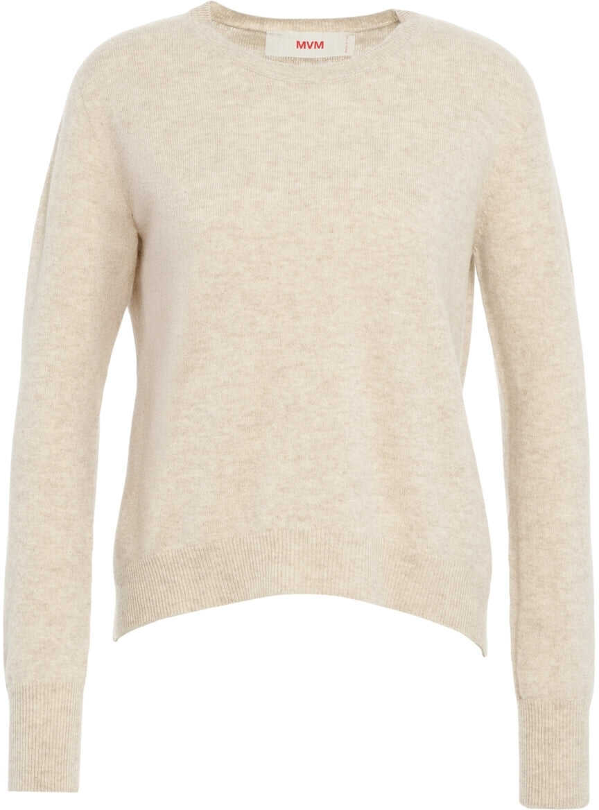 Pulovere MVM Cashmere sweater Beige Femei (BM 19032754) 8