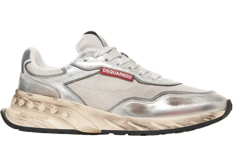 Sneakers DSQUARED2 Sneakers Sprinter Silver Femei (BM 19032766) 2