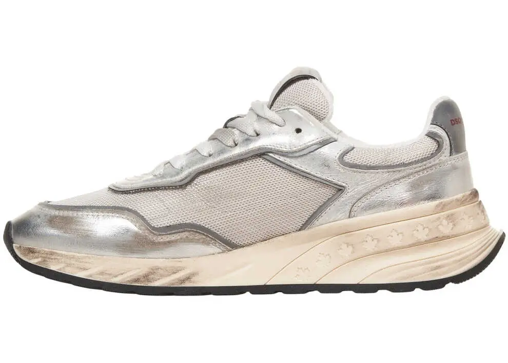 Sneakers DSQUARED2 Sneakers Sprinter Silver Femei (BM 19032766) 4