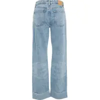 Blugi evazati Dama - Blugi evazati Seventy & Mochi Wide leg jeans Stevie Turn Up Blue Femei (BM 19032778) - B-mall.ro