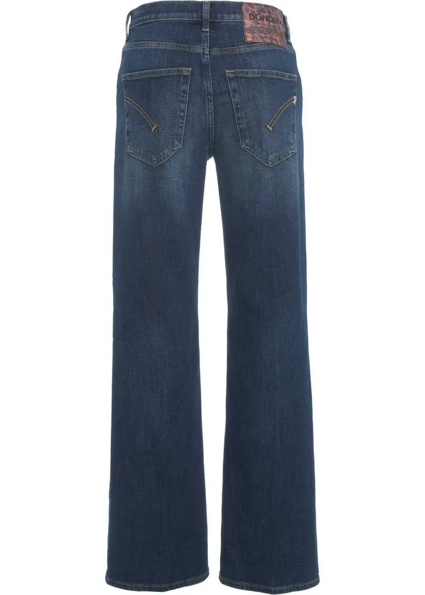 Blugi drepti Dondup Jeans Jaclyn Bot Gioie Blue Femei (BM 19032790) 4