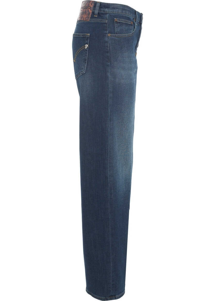 Blugi drepti Dondup Jeans Jaclyn Bot Gioie Blue Femei (BM 19032790) 6
