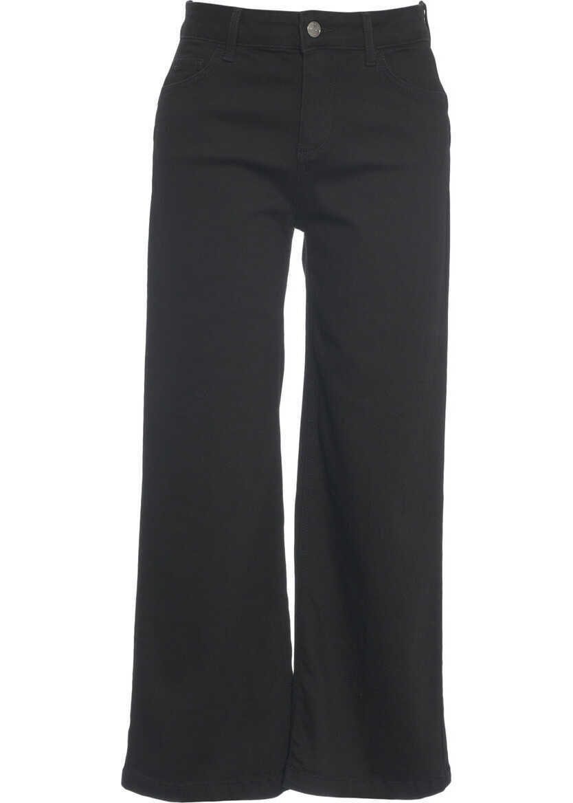 Blugi drepti Liu Jo Cropped Jeans Black Femei (BM 19032793) 2