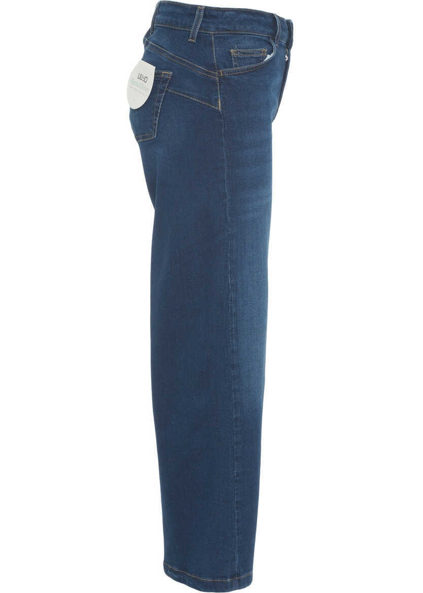 Blugi drepti Liu Jo Cropped Jeans Blue Femei (BM 19032793) 3