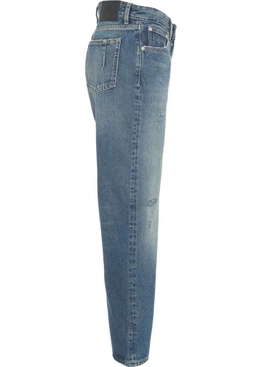 Blugi evazati Won Hundred Wide leg jeans Baggy Blue Femei (BM 19032796) 6