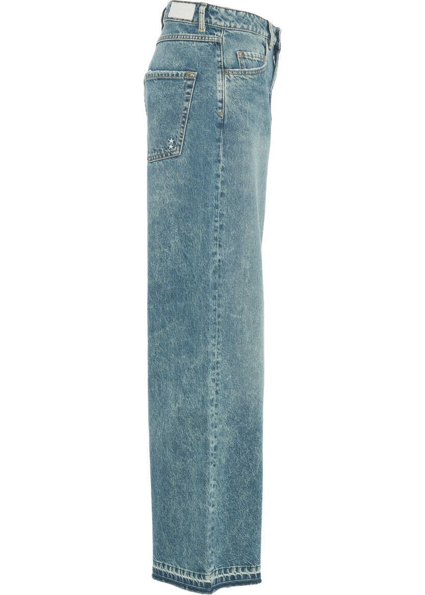 Blugi evazati Icon Denim Wide leg jeans Debby Blue Femei (BM 19032799) 5