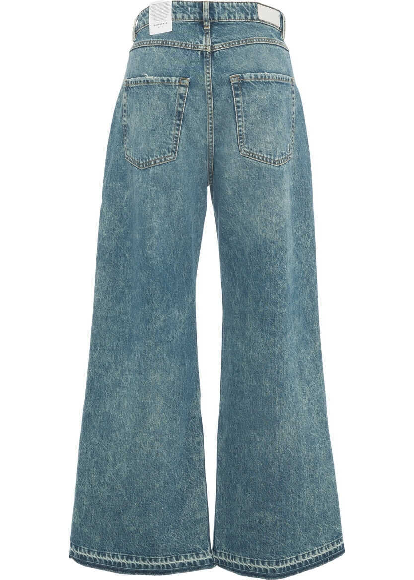 Blugi evazati Icon Denim Wide leg jeans Debby Blue Femei (BM 19032799) 6