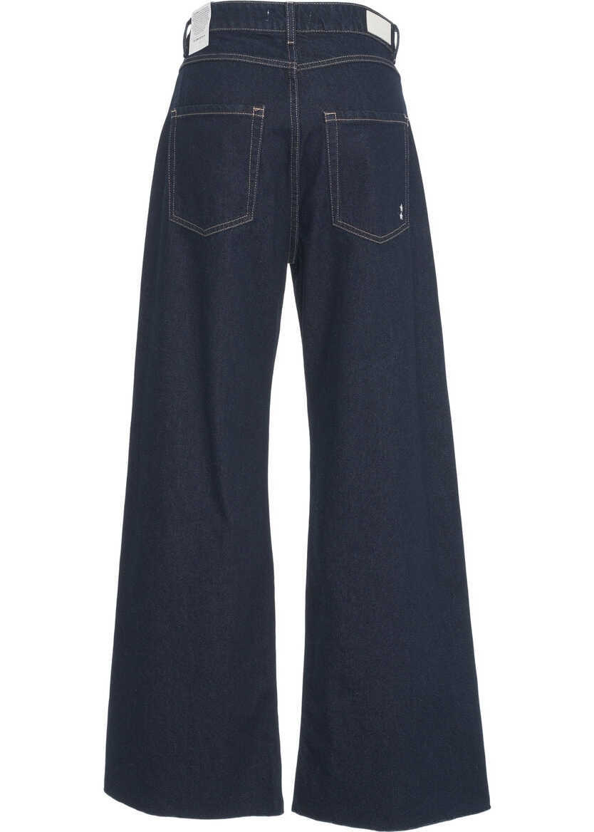 Blugi evazati Icon Denim Wide leg jeans Debby Blue Femei (BM 19032799) 4