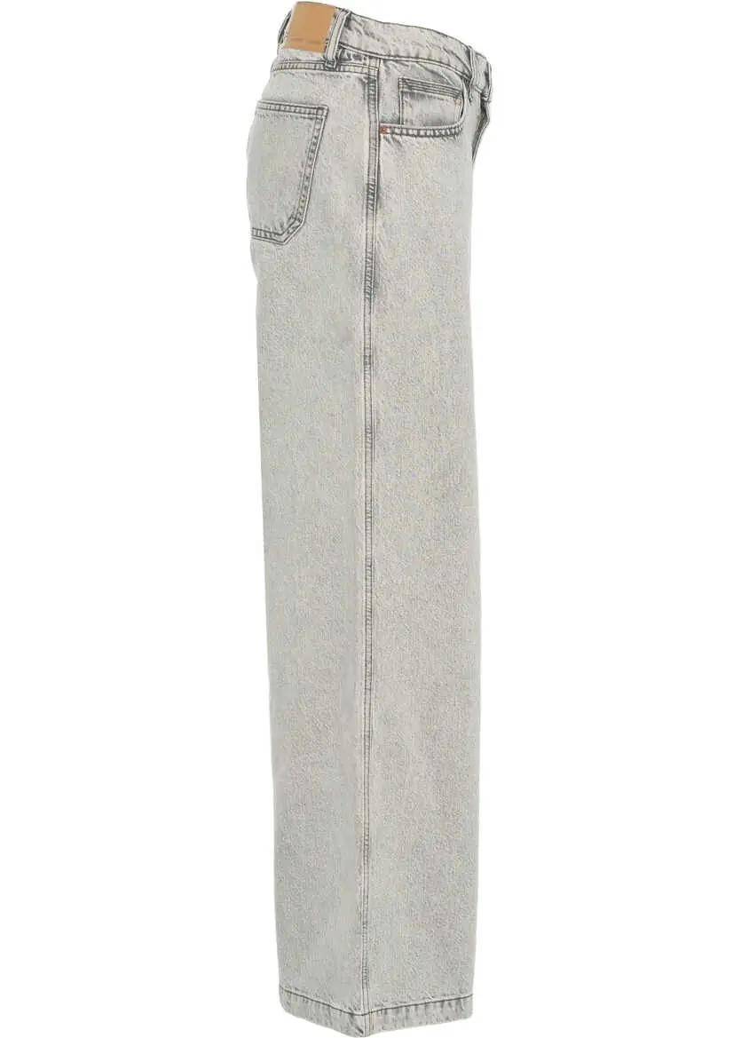 Blugi evazati Seventy & Mochi Wide leg jeans Silver Lining Grey Femei (BM 19032802) 5