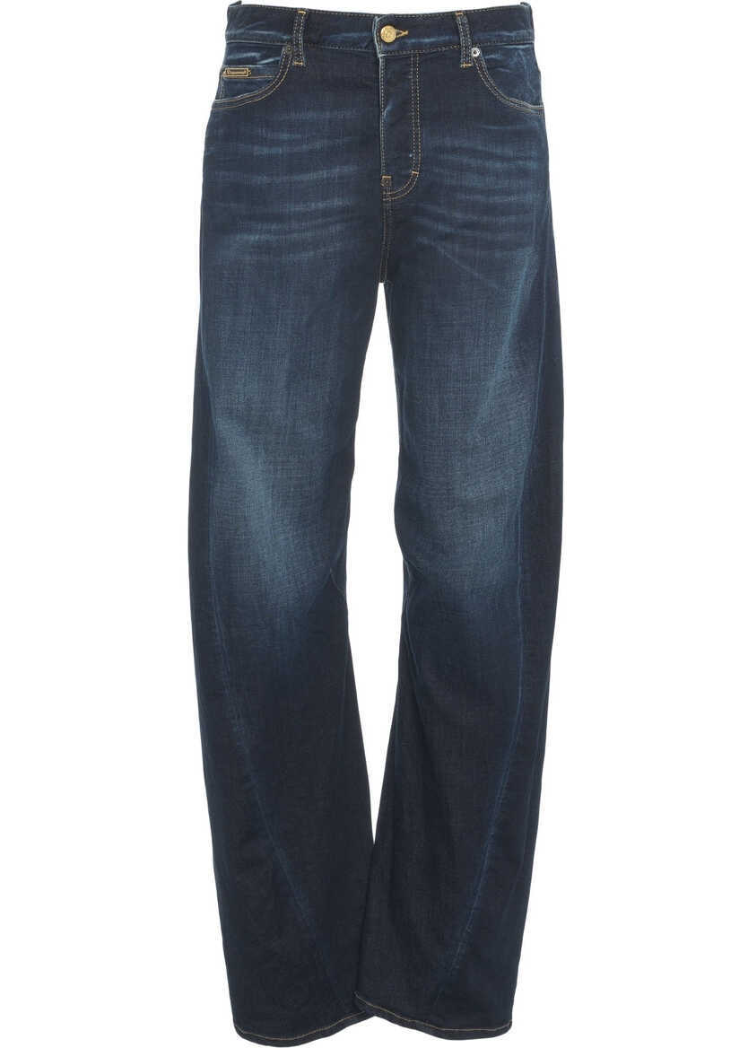 Blugi evazati DSQUARED2 Wide leg jeans Blue Femei (BM 19032814) 1