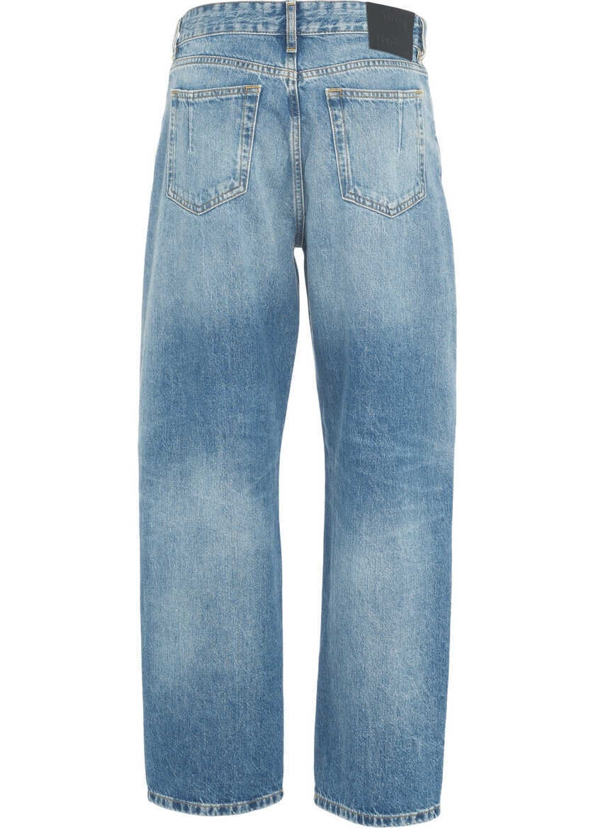 Blugi drepti Won Hundred Straight leg jeans Alexandra Blue Femei (BM 19032832) 4