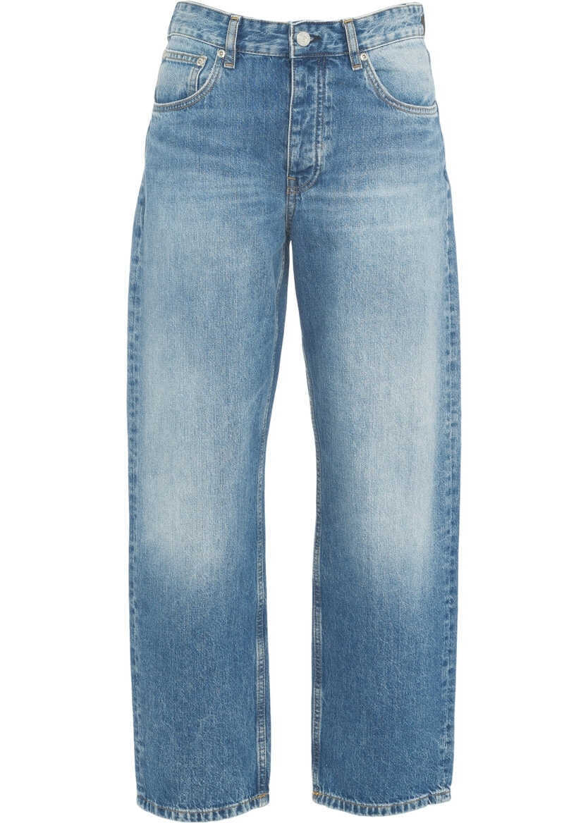 Blugi drepti Won Hundred Straight leg jeans Alexandra Blue Femei (BM 19032832) 5