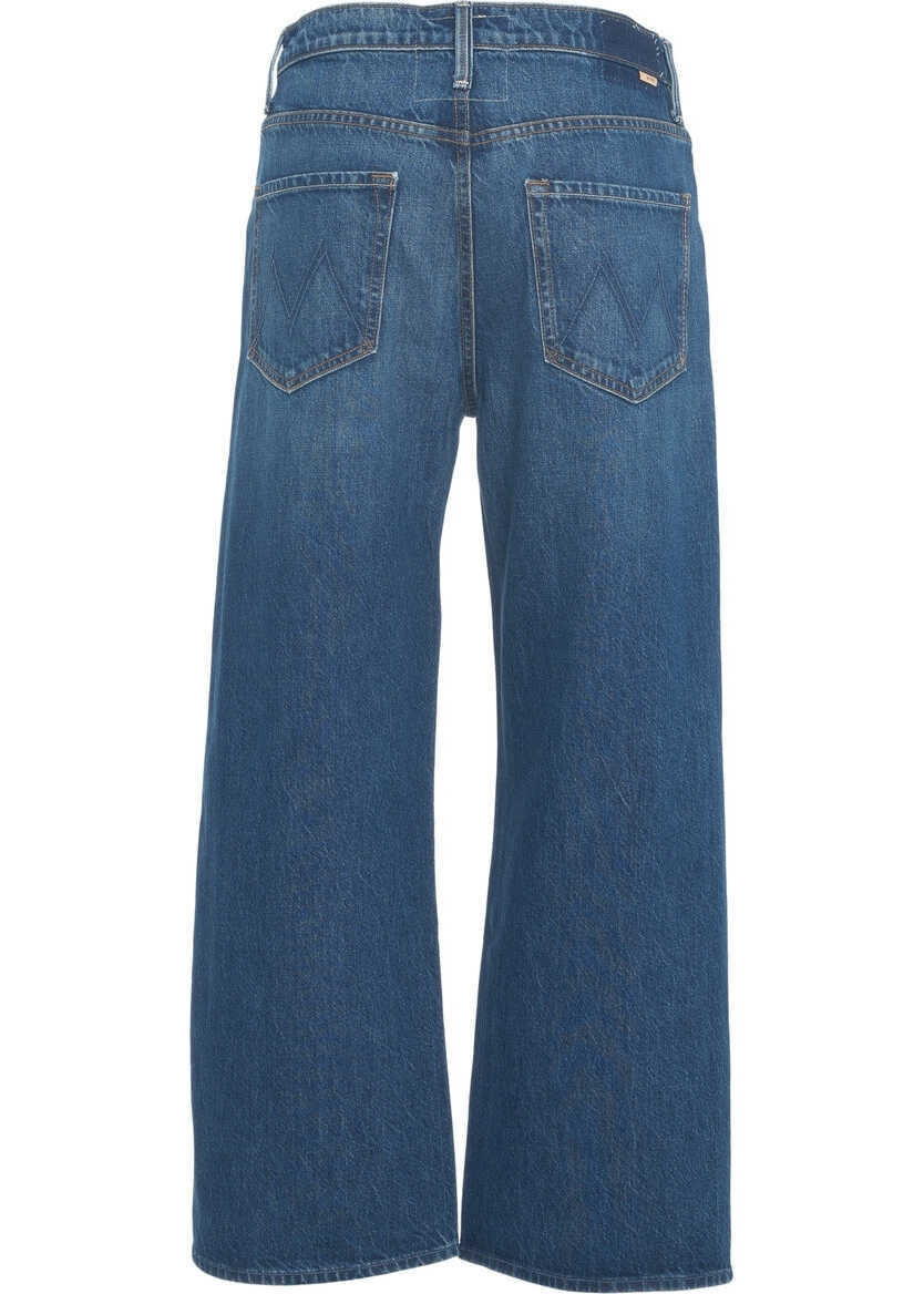 Blugi drepti MOTHER Wide Leg Jeans The Dodger Blue Femei (BM 19032841) 4