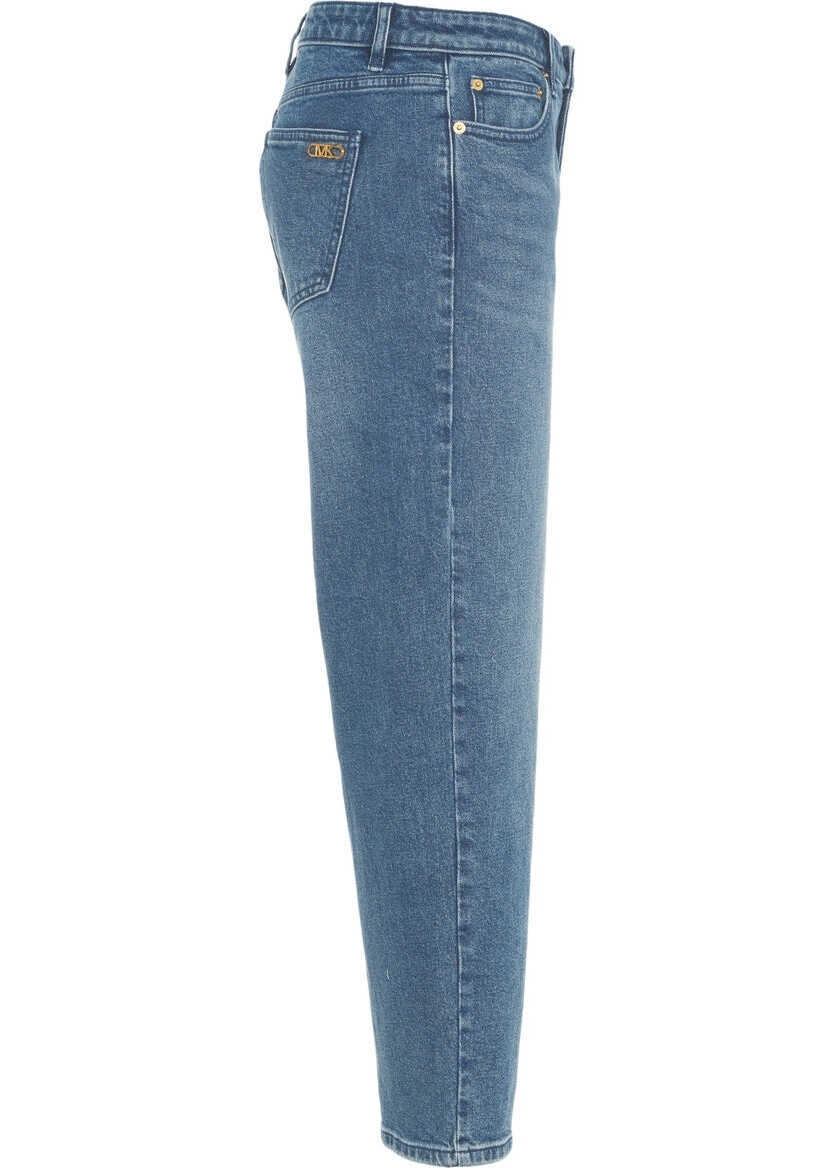 Blugi drepti Michael Kors Straight leg jeans Blue Femei (BM 19032844) 6