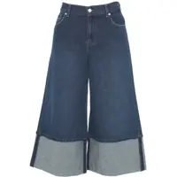 Blugi evazati Wide leg jeans 'Culotte' Femei