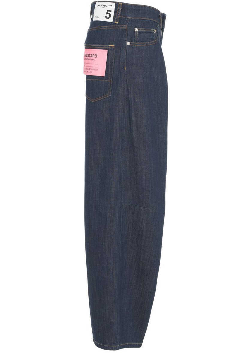 Blugi evazati Department Five Wide Leg Jeans Blue Femei (BM 19032862) 3