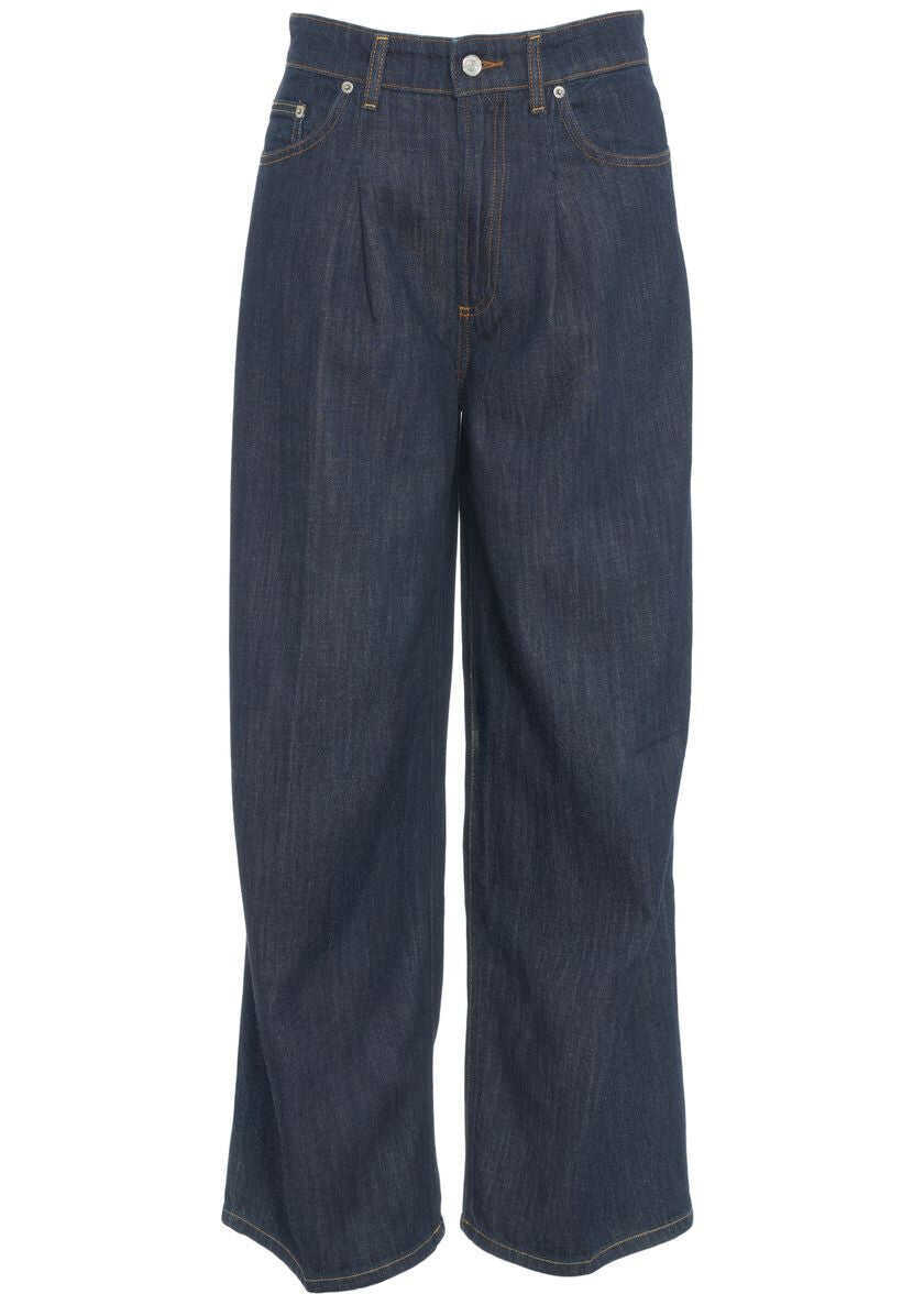 Blugi evazati Department Five Wide Leg Jeans Blue Femei (BM 19032862) 6