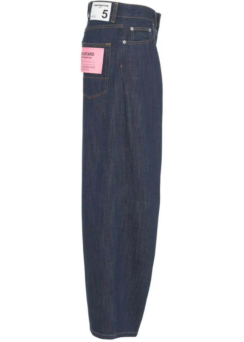 Blugi evazati Department Five Wide Leg Jeans Blue Femei (BM 19032862) 8