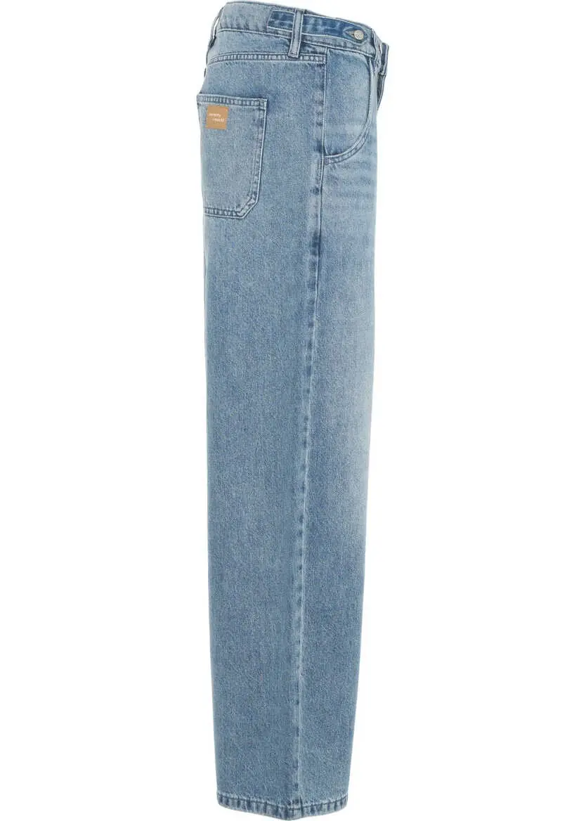 Blugi evazati Seventy & Mochi Wide leg jeans Ali tab Blue Femei (BM 19032871) 5