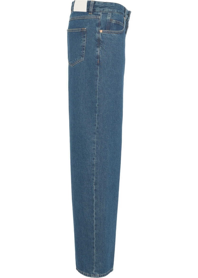Blugi evazati CLOSED Wide leg jeans Nikka Blue Femei (BM 19032874) 3