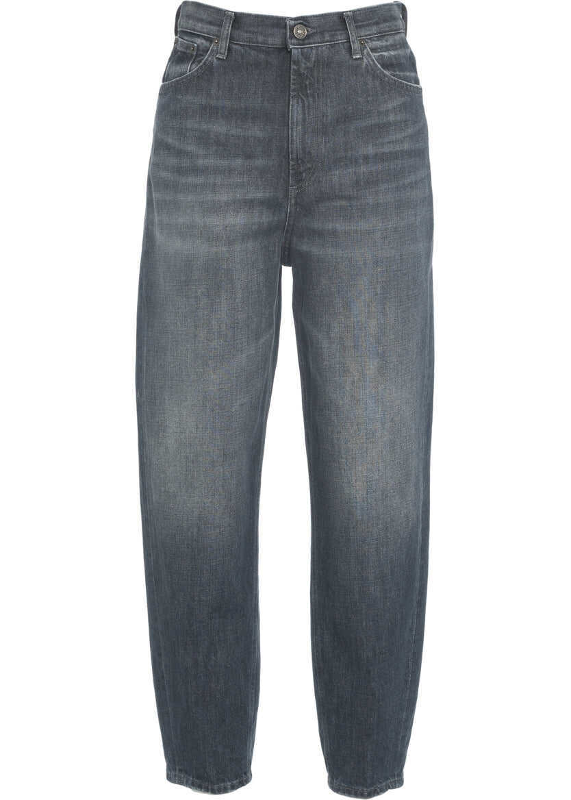 Blugi boyfriend Dondup Boyfriend jeans Bessie Grey Femei (BM 19032880) 2