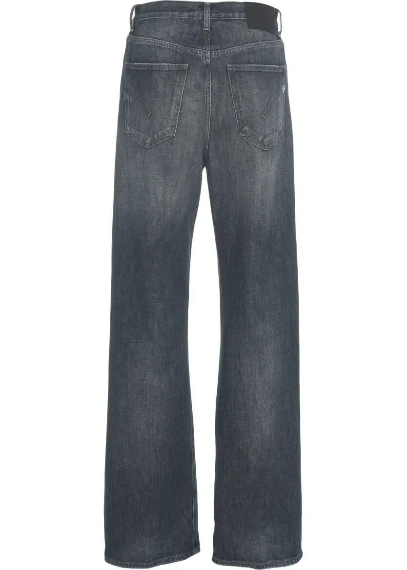 Blugi drepti Dondup Straight leg jeans Francine Grey Femei (BM 19032883) 5
