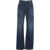 Dondup Wide leg jeans 'Francine' Blue