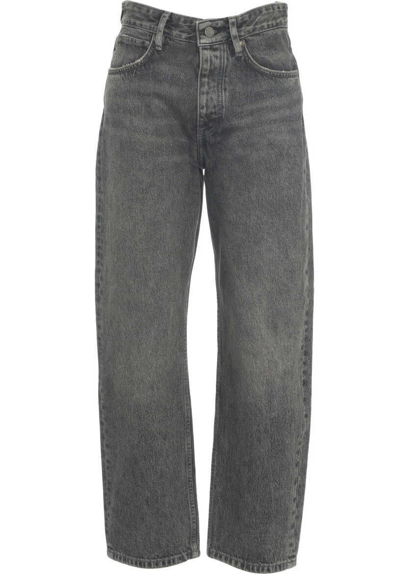 Blugi drepti Won Hundred Straight Leg Jeans Alexandra Black Femei (BM 19032895) 2