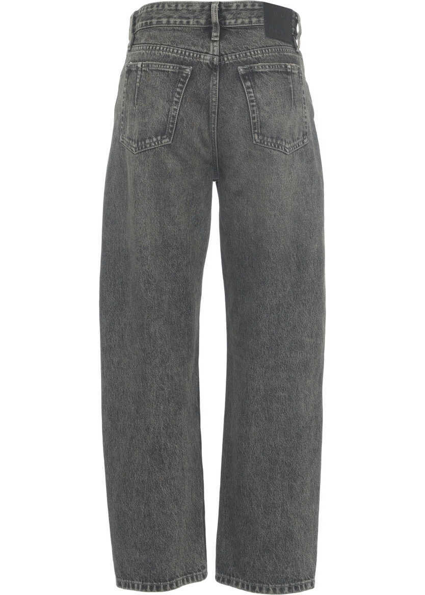 Blugi drepti Won Hundred Straight Leg Jeans Alexandra Black Femei (BM 19032895) 6