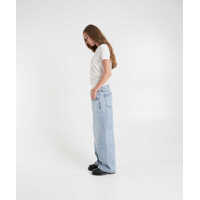 Blugi evazati Dama - Blugi evazati Seventy & Mochi Jeans Gracie Twisted Blue Femei (BM 19032898) - B-mall.ro