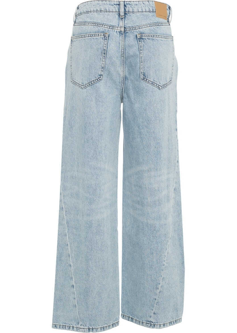 Blugi evazati Seventy & Mochi Jeans Gracie Twisted Blue Femei (BM 19032898) 6