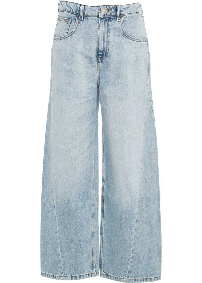 Blugi evazati Seventy & Mochi Jeans Gracie Twisted Blue Femei (BM 19032898) 7