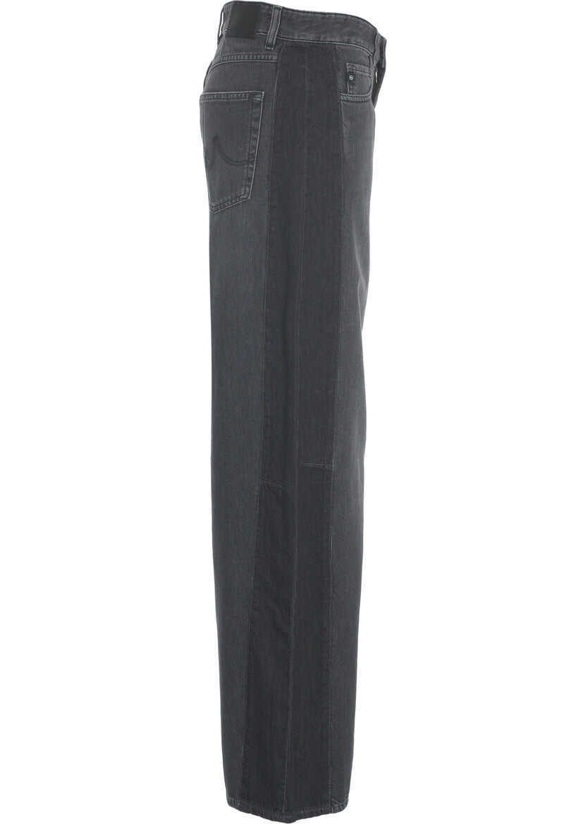 Blugi evazati Ag Jeans Wide leg jeans Black Femei (BM 19032904) 4