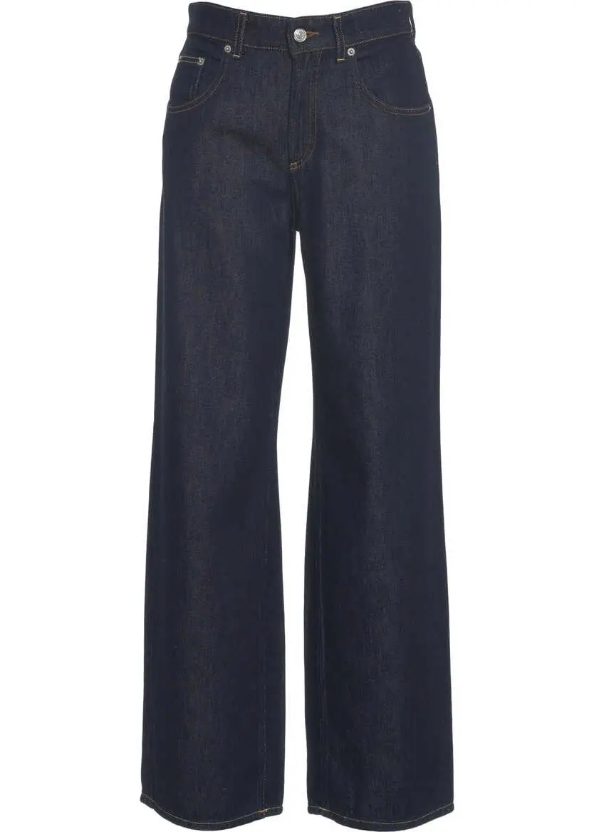 Blugi drepti Department Five Straight leg jeans Blue Femei (BM 19032916) 2