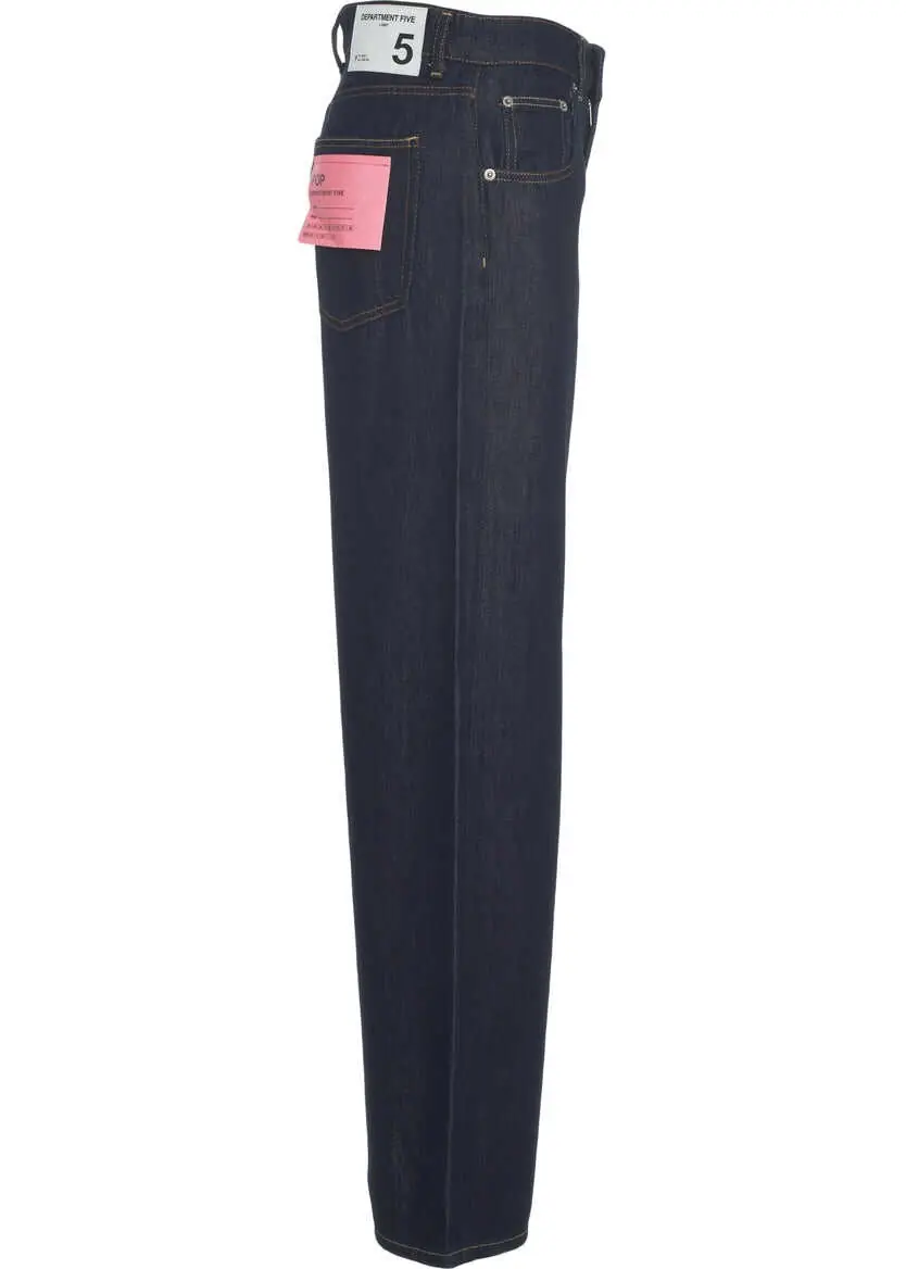 Blugi drepti Department Five Straight leg jeans Blue Femei (BM 19032916) 4