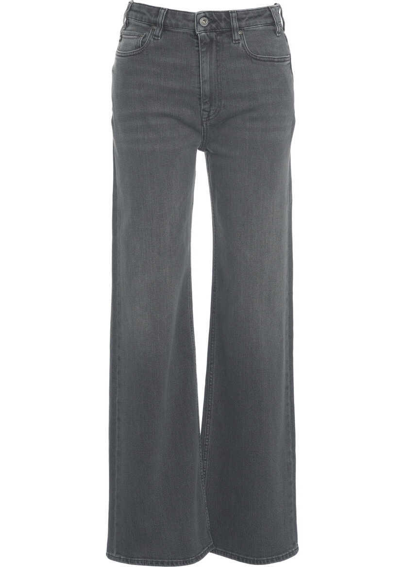 Blugi drepti Ag Jeans Straight leg jeans Black Femei (BM 19032922) 2