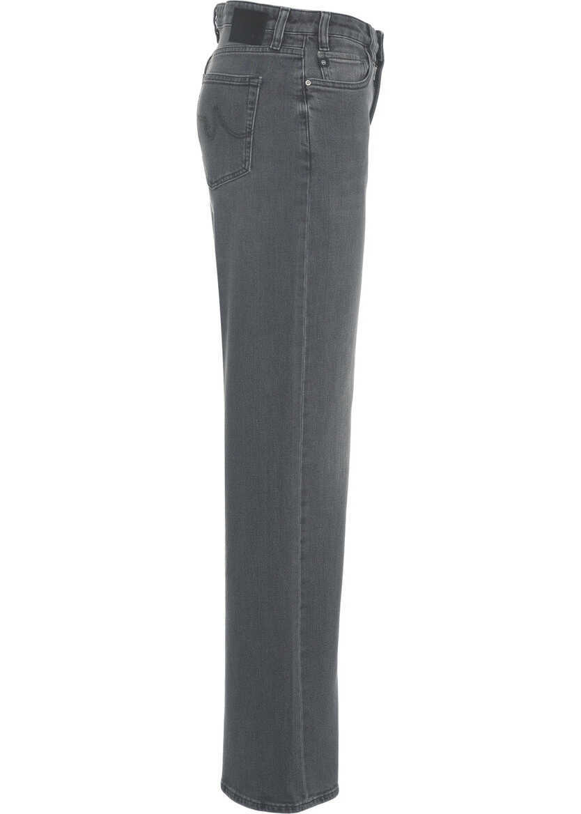 Blugi drepti Ag Jeans Straight leg jeans Black Femei (BM 19032922) 3