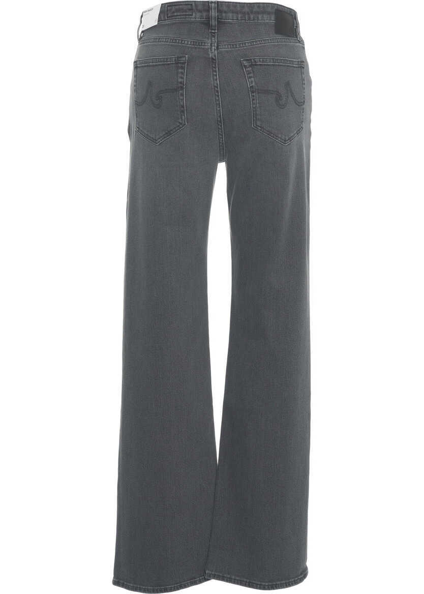 Blugi drepti Ag Jeans Straight leg jeans Black Femei (BM 19032922) 4