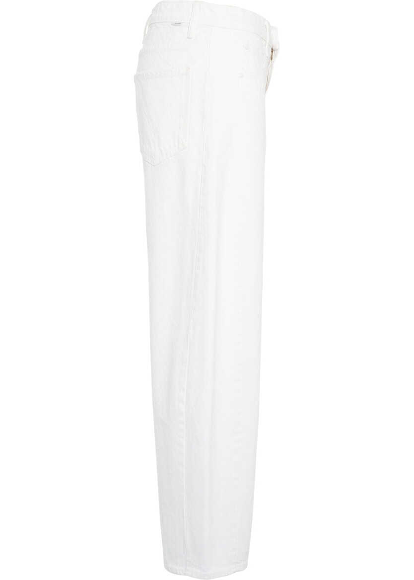 Blugi evazati MOTHER Jeans The Full-Pipe White Femei (BM 19032928) 3